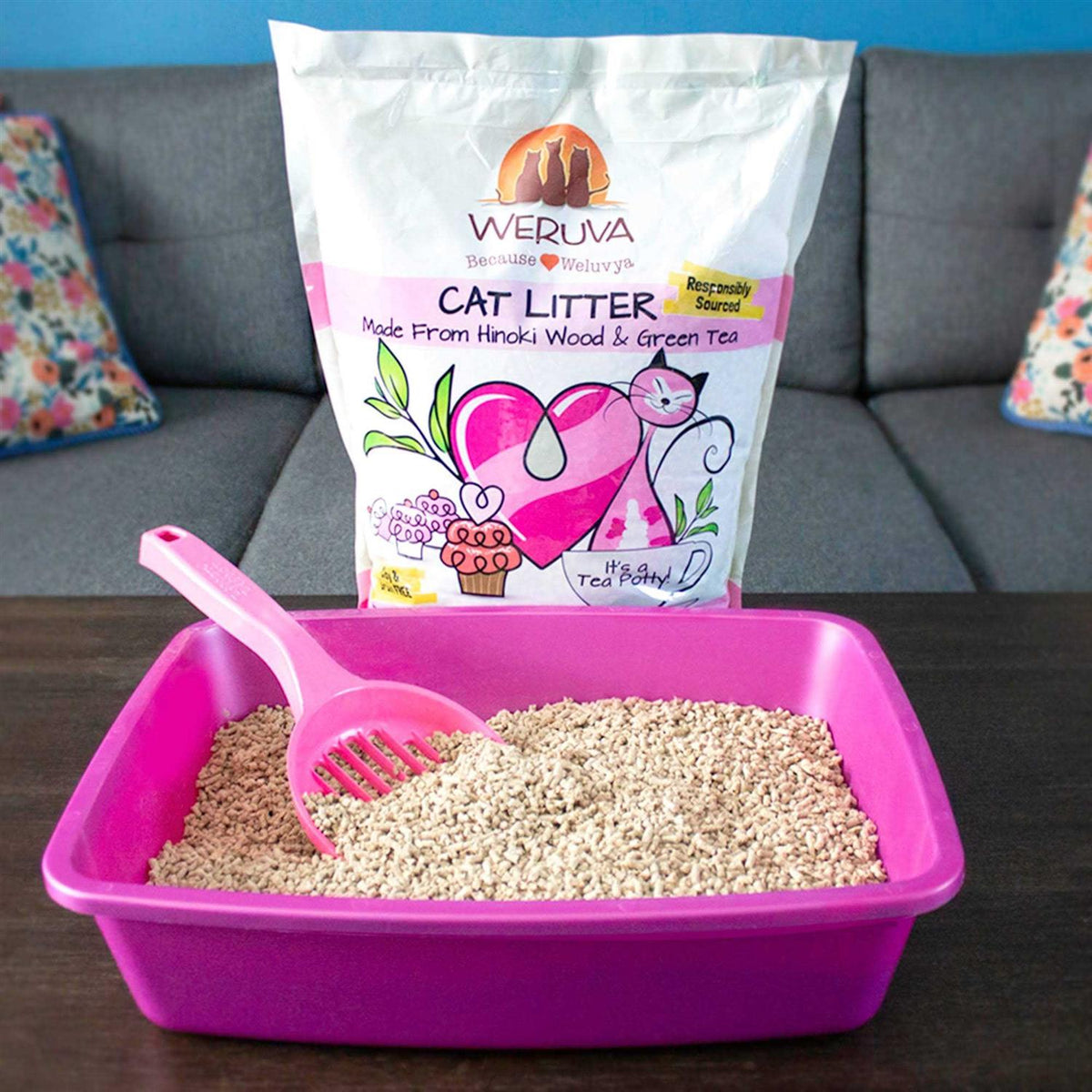 Hinoki Wood Cat Litter R1807