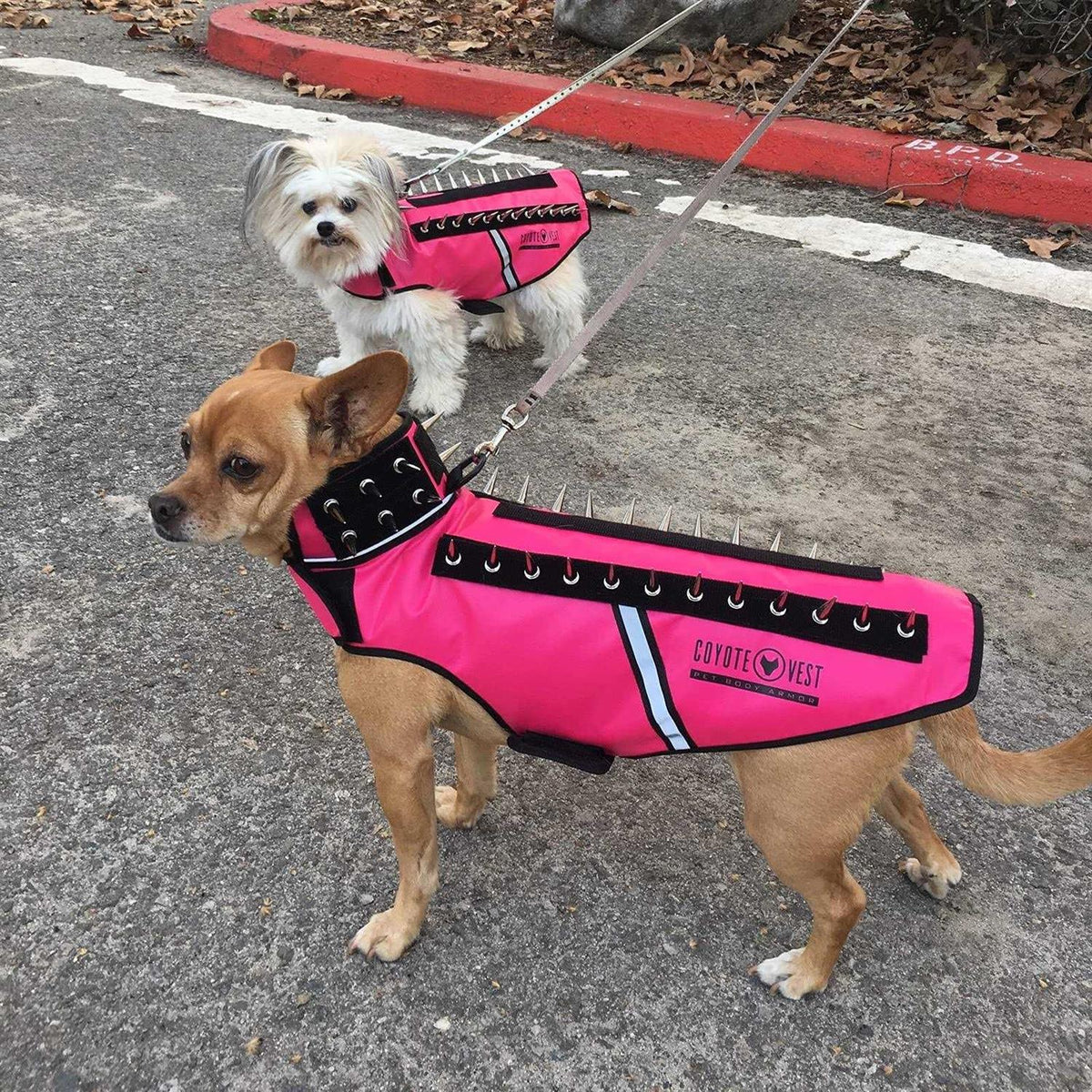 Reflective Dog Harness Vest with Spikes H806