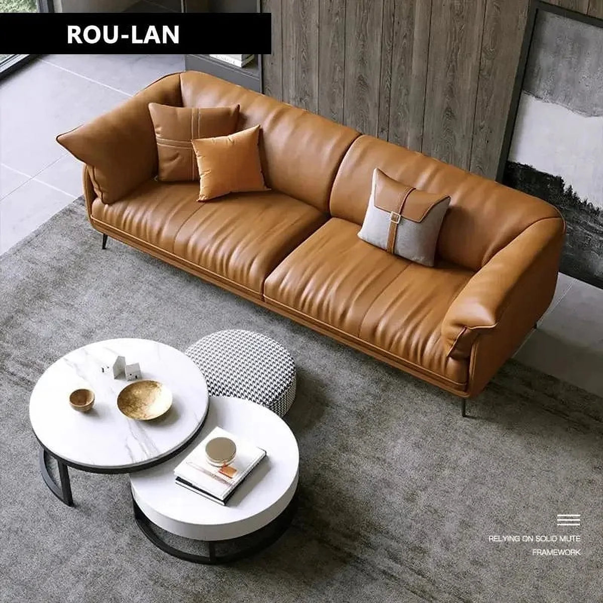 Leather Sofa L663329