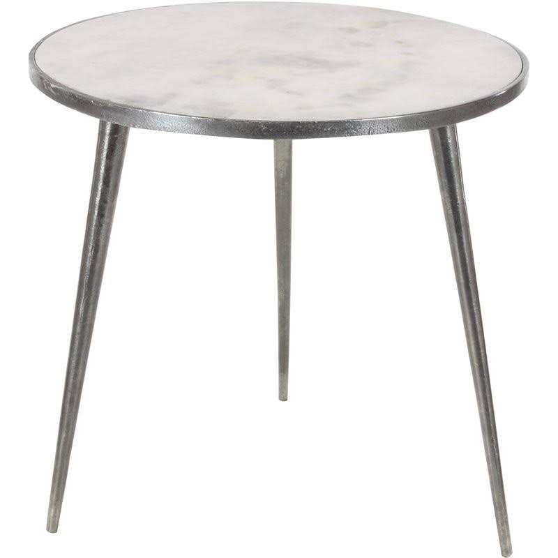 Grey Stone Contemporary Accent Table B126