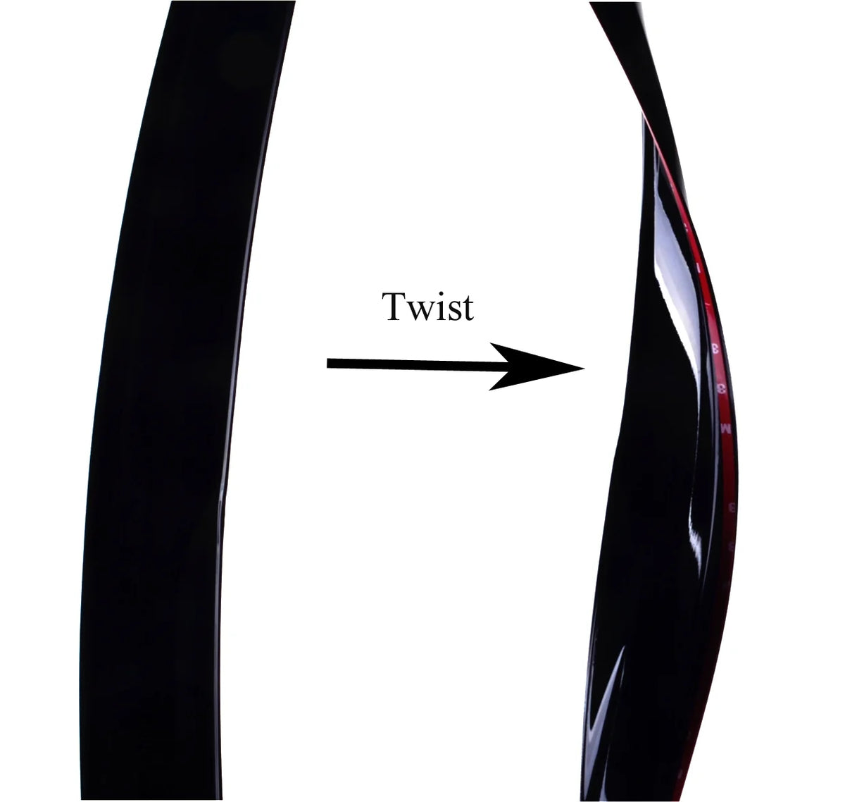 Acrylic Window Visor Sun Rain Deflector Guard F85215