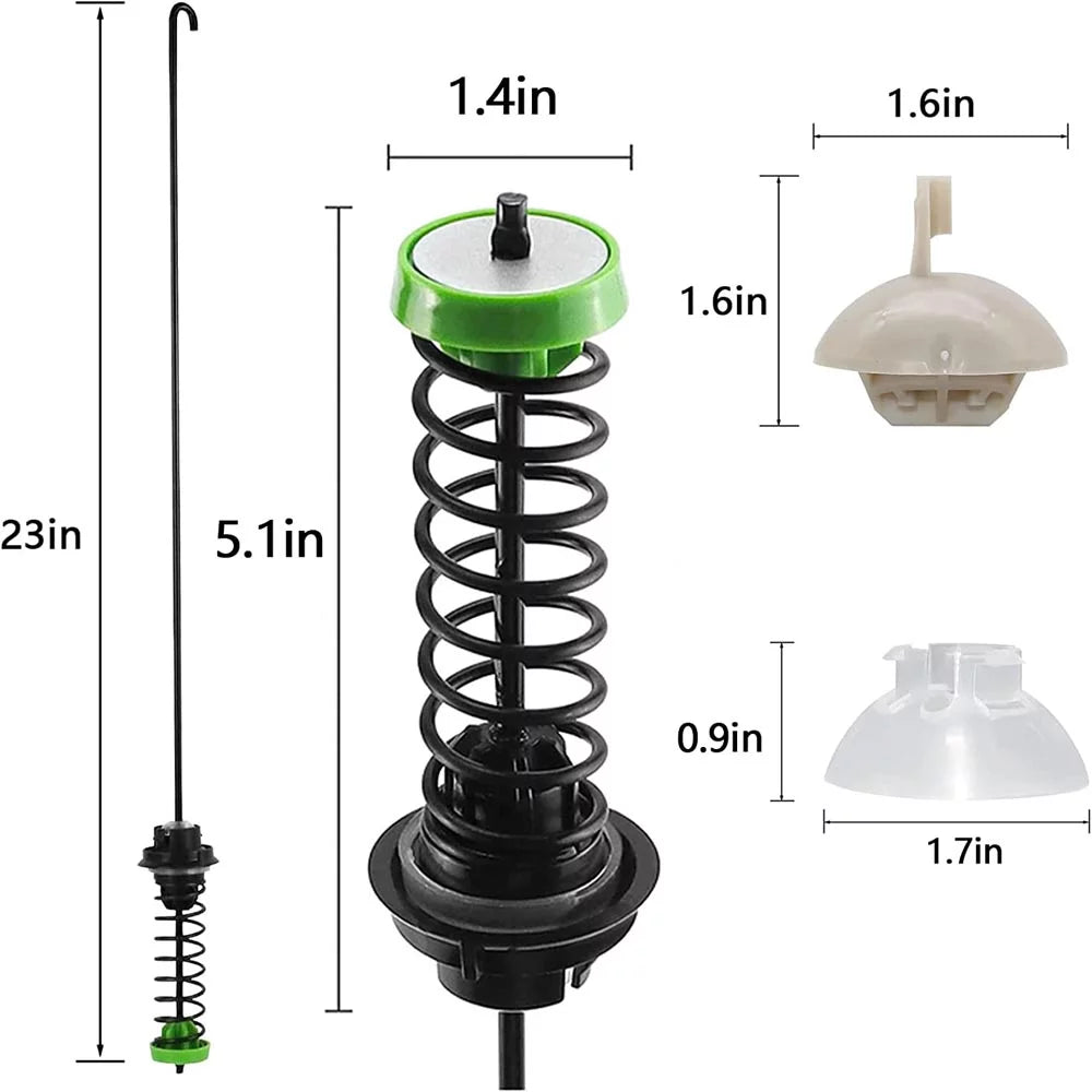 4 Pcs Washer Suspension Rods Kit C9014