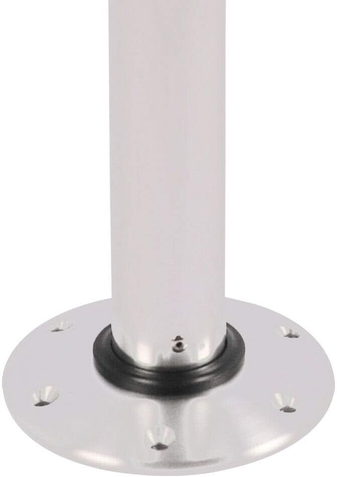 Adjustable Table Pedestal Stand 22-28 Inch Aluminum Finish Removable U271998