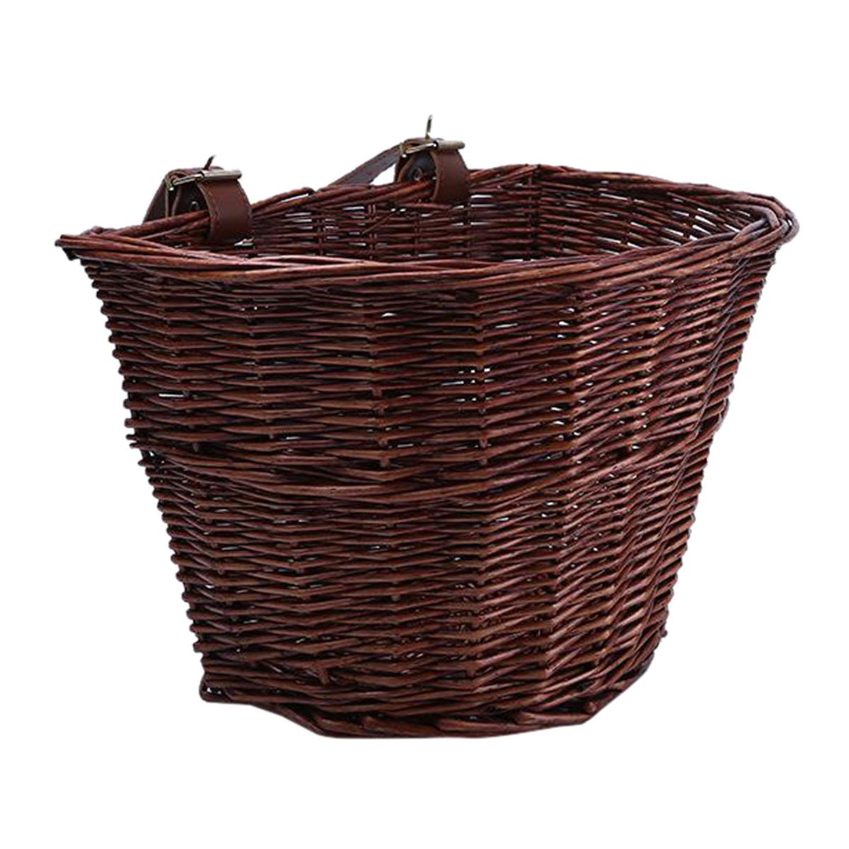Wicker Woven Handlebar Basket D874