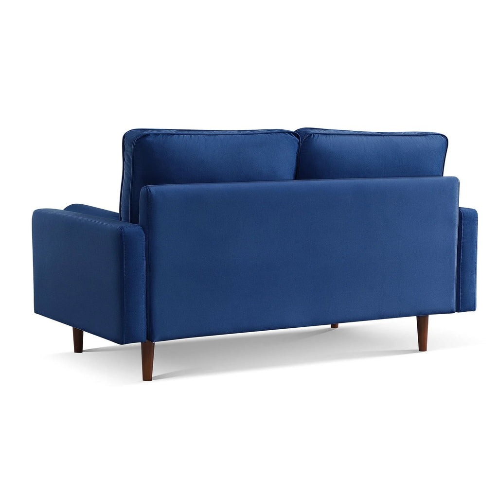 69" Tufted Velvet Sofa with Bolster Pillows G789