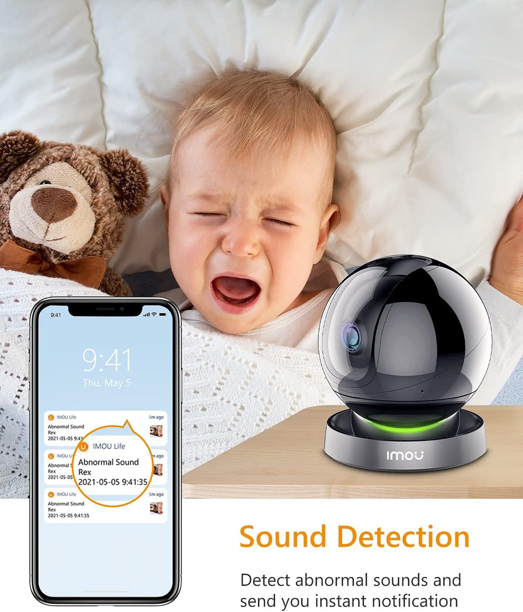 4MP Indoor Pan/Tilt WiFi Camera with Night Vision W362