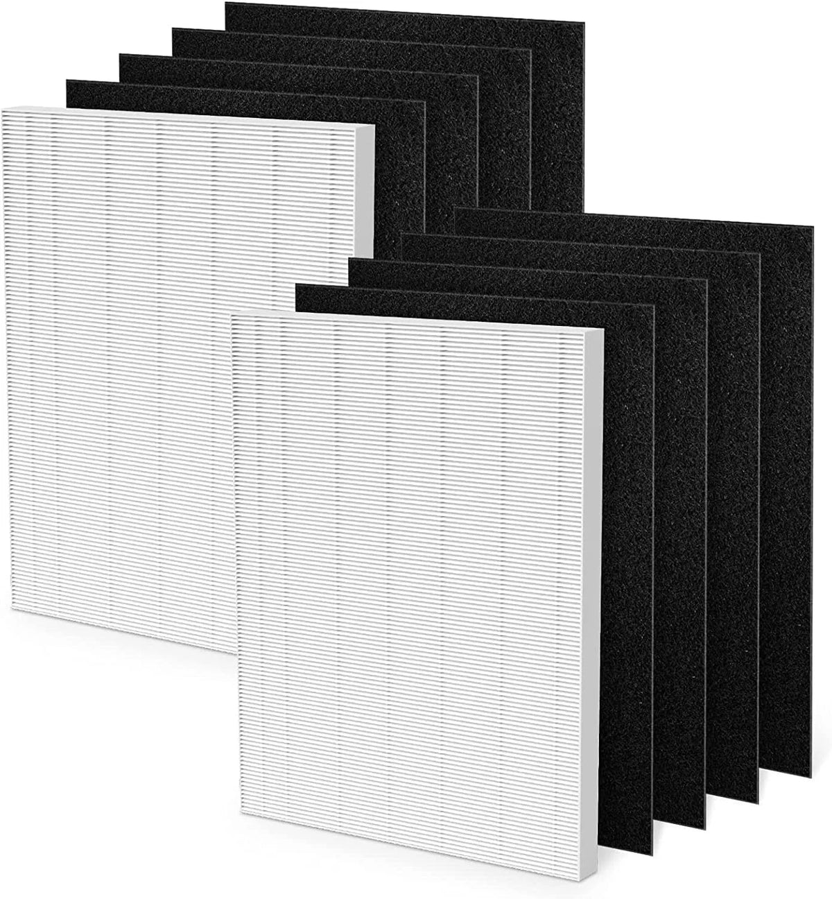 2 Pack Replacement True HEPA Size 21 Filters Plus 8 Carbon Pre-Filters R252246