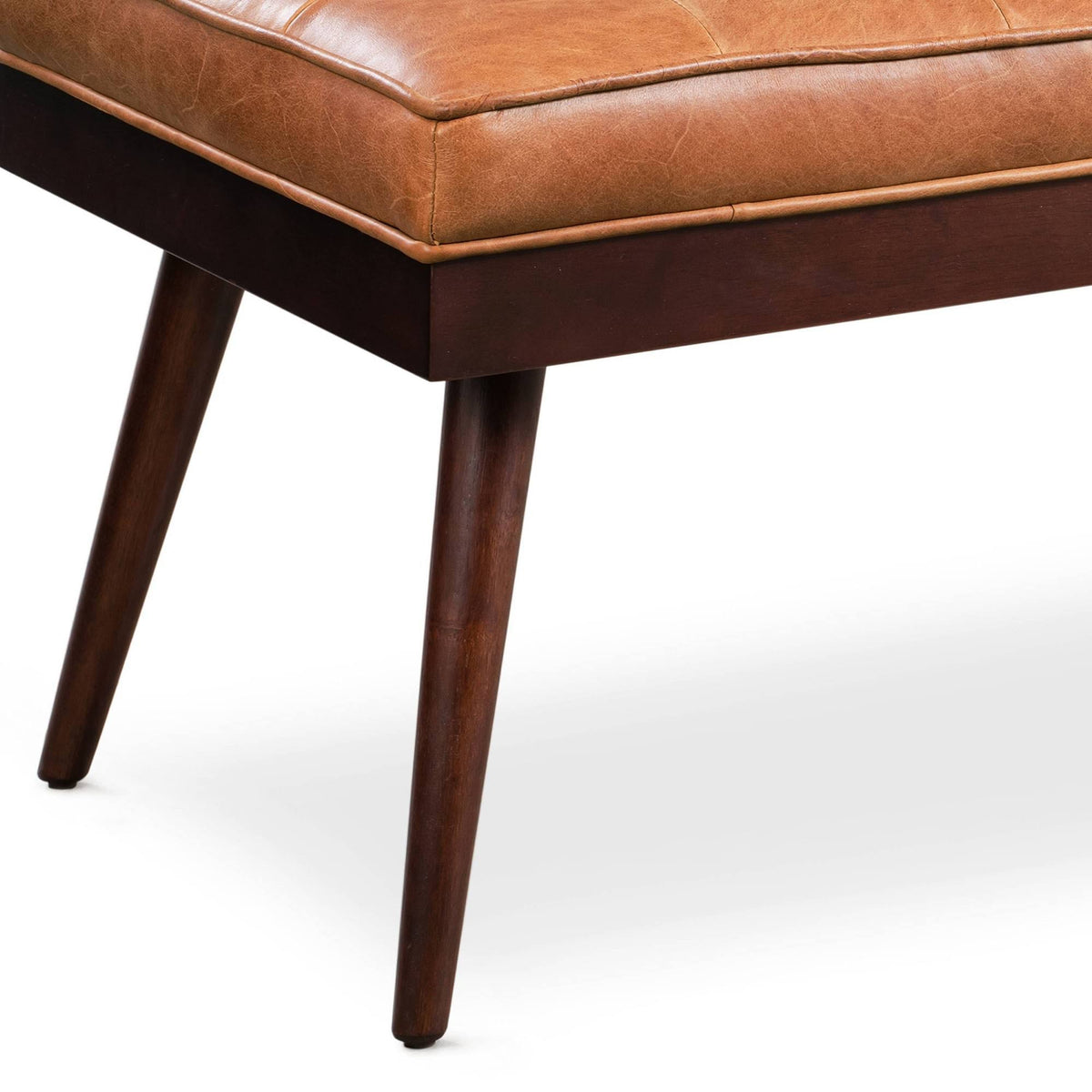Leather Bench R1357
