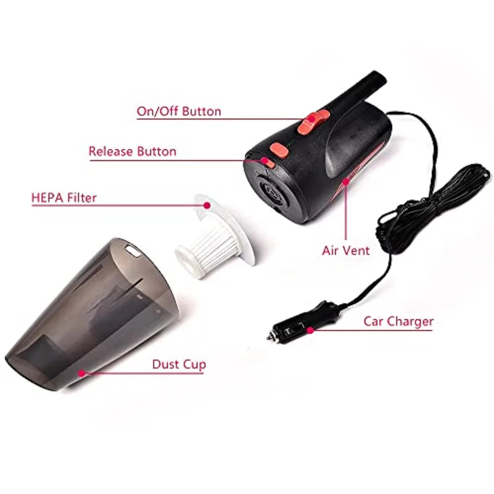 12V 120W Portable Wet Dry Handheld Car Vacuum Cleaner C852757