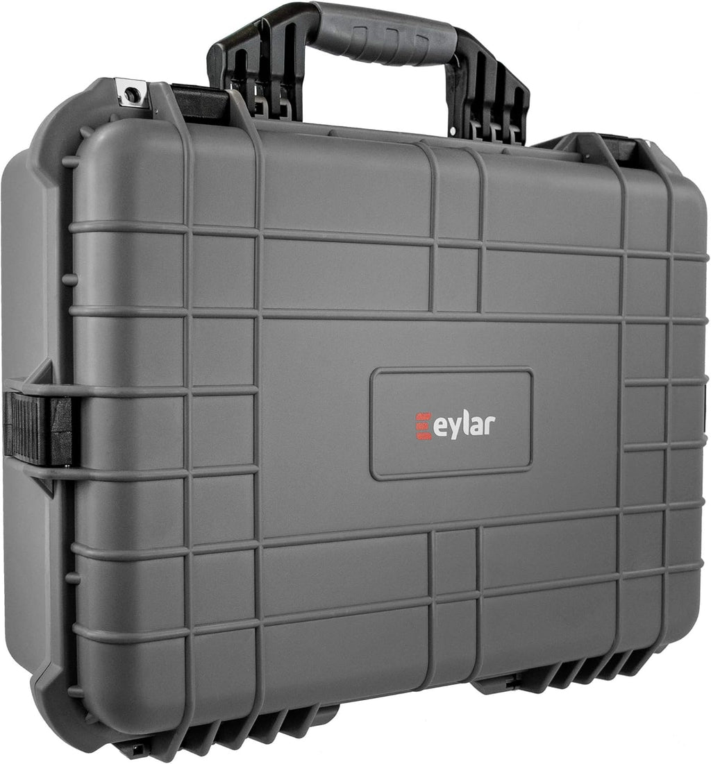 White 20 Inch Protective Camera Case with Foam S167
