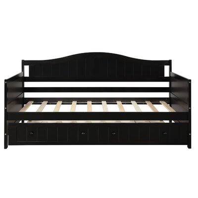 Black Twin Daybed with Trundle O52829