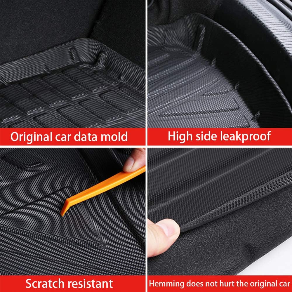 Heavy Duty Rubber Trunk Liner Tray Black K691577