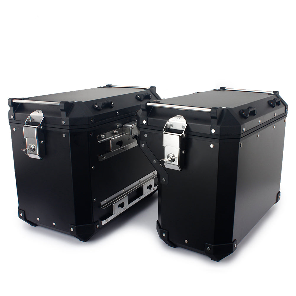 110L Aluminum Panniers Side Boxes C8254