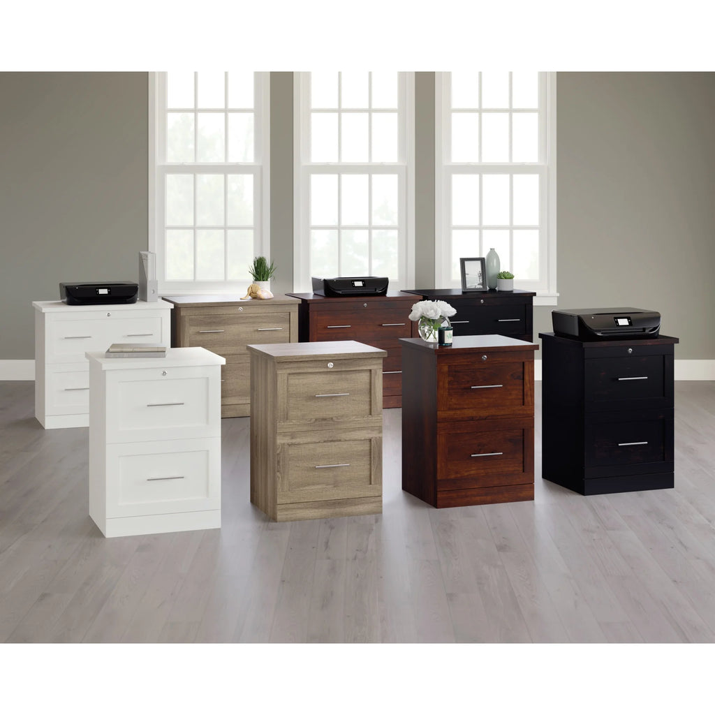 White 2-Drawer Lateral File Cabinet D184315