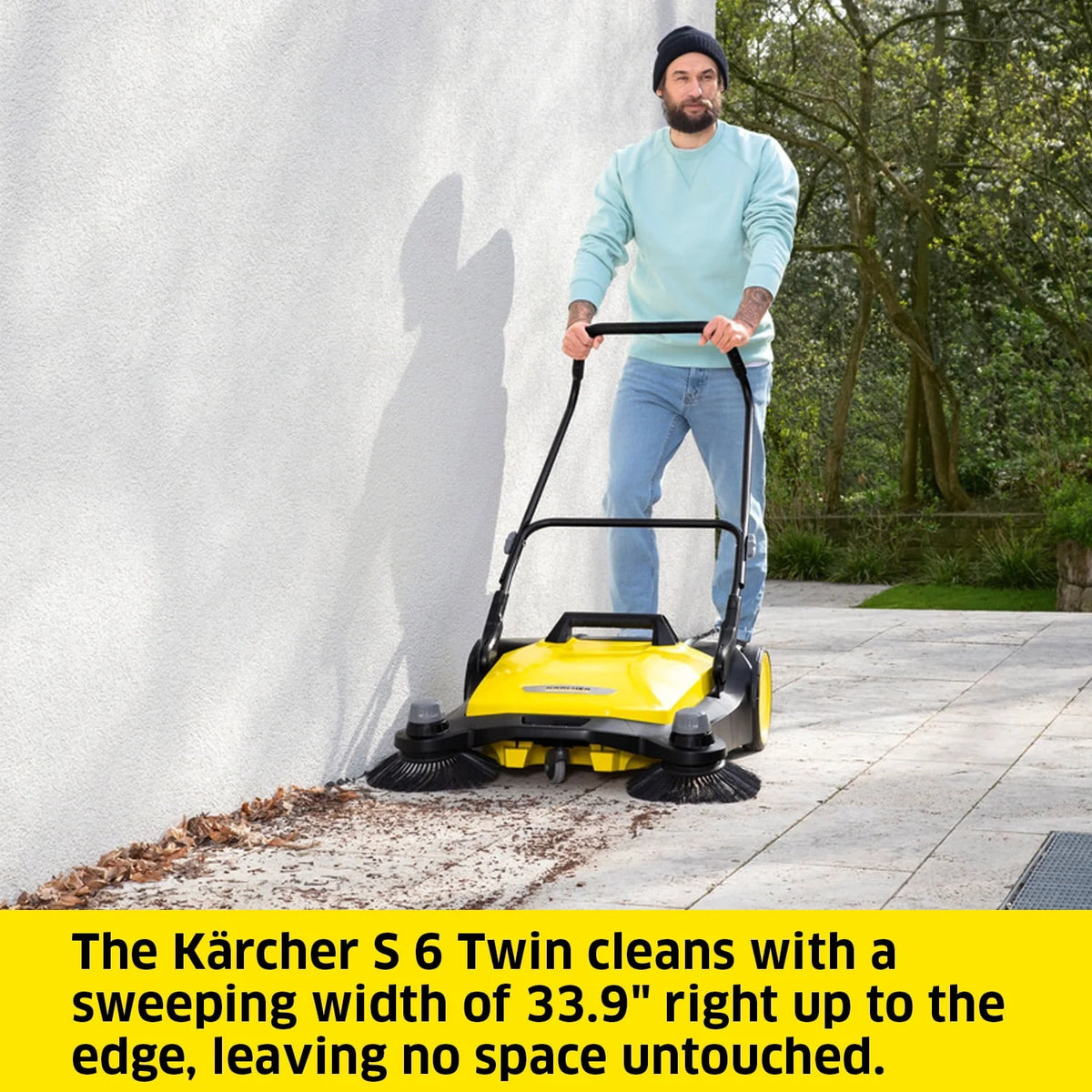 Push Sweeper, 5.25 Gallon V45163