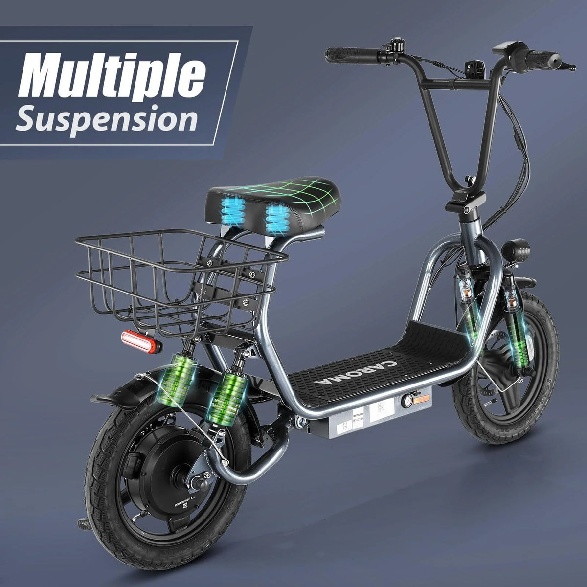 Electric Scooter 500W 25Miles 20Mph White X525