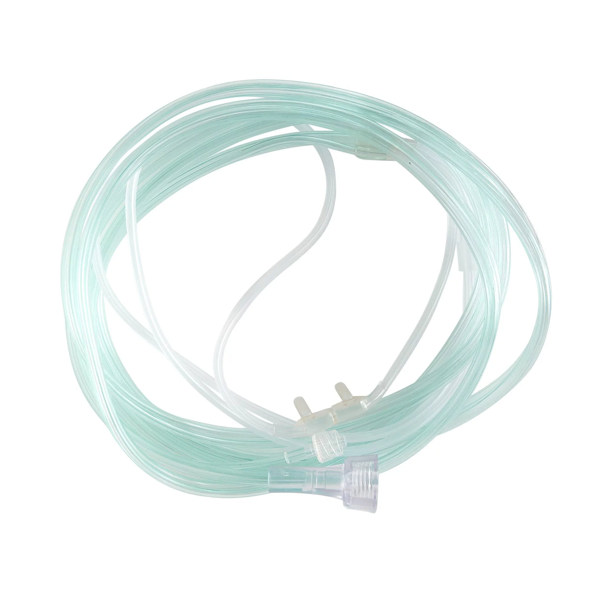 ETCO2 Nasal Sampling Cannula with O2 Delivery Adult Curved Prong NonFlared Tip, 3 Pack M51506
