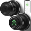 Smart Fingerprint Door Lock with App Control, Black E4302