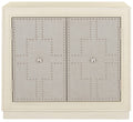 Antique Beige 2-Door Chest F2711