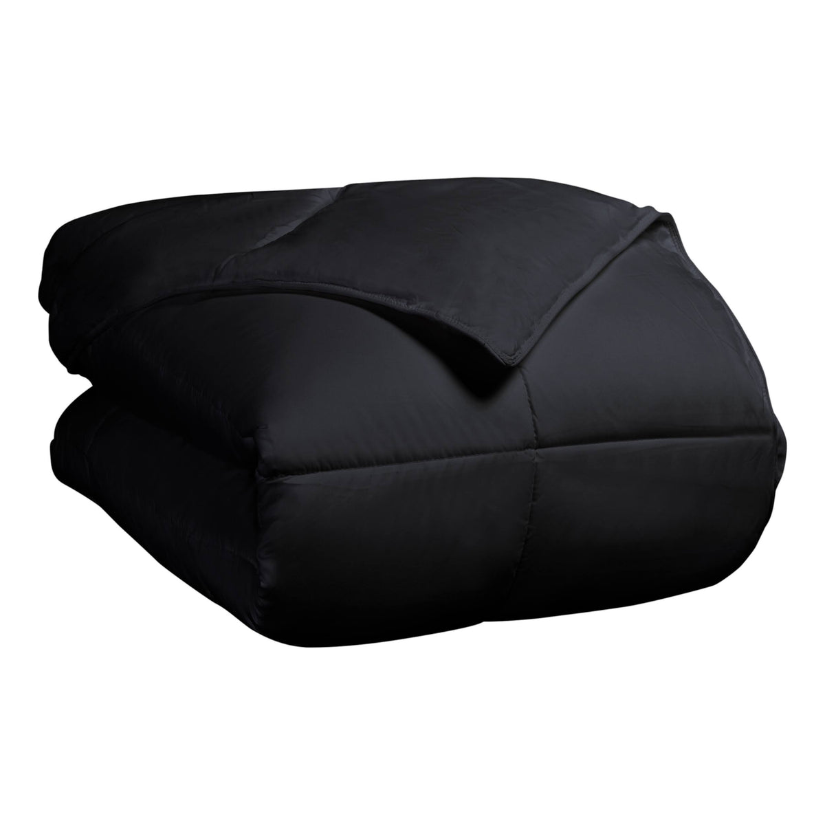 King Black Down Alternative Comforter Y70968