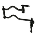 Two-Handle Pot Filler In Matte Black A59296