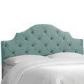 Caribbean Velvet California King Headboard X694836