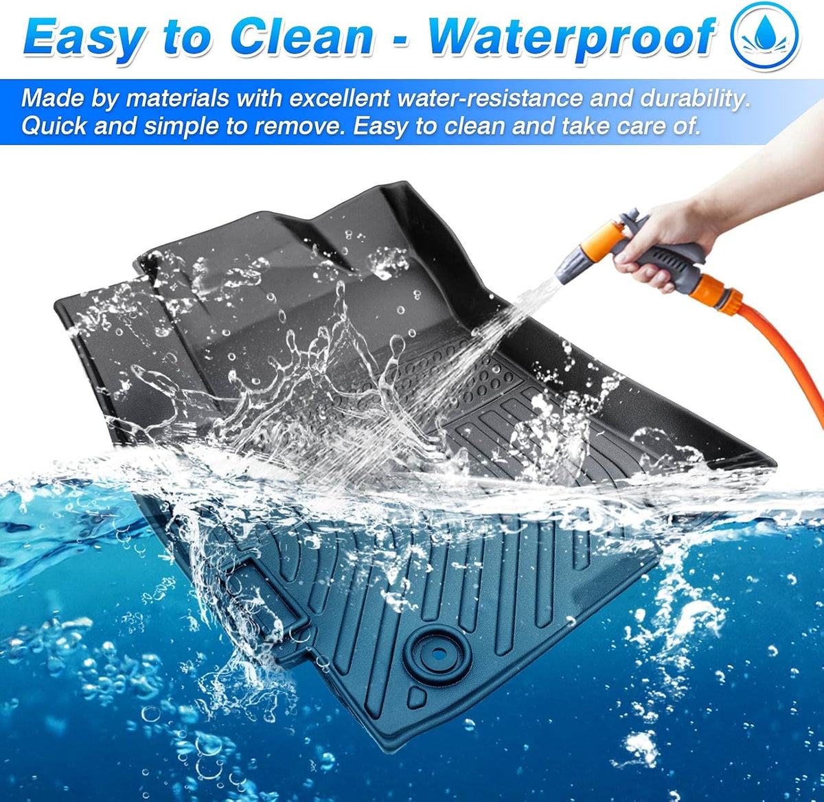 All Weather 2 Row Floor Liners F2819