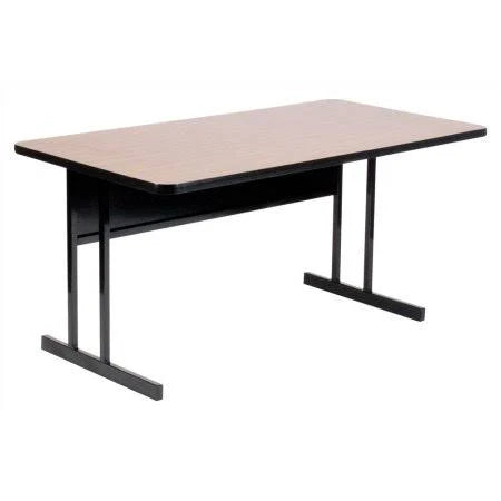 Black Granite Computer Desk Z36153
