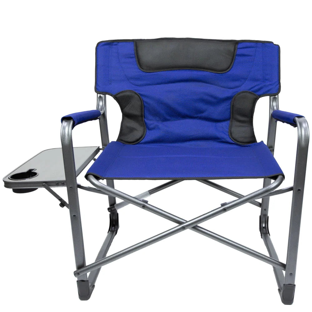 Camping Director Chair XXL Blue M17615