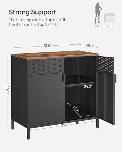 Metal Storage Cabinet with 2 Doors A484
