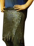 Chain Mail Skirt Armor, Natural Oiled Finish, 2x-Large O16376