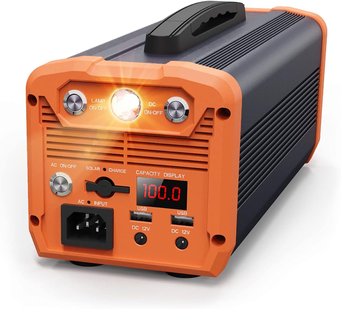 518Wh Portable Power Station with 110V/500W AC Outlet Z2913