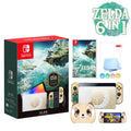 Green & Gold Joy-Con 64GB Console with Dock and Game E768