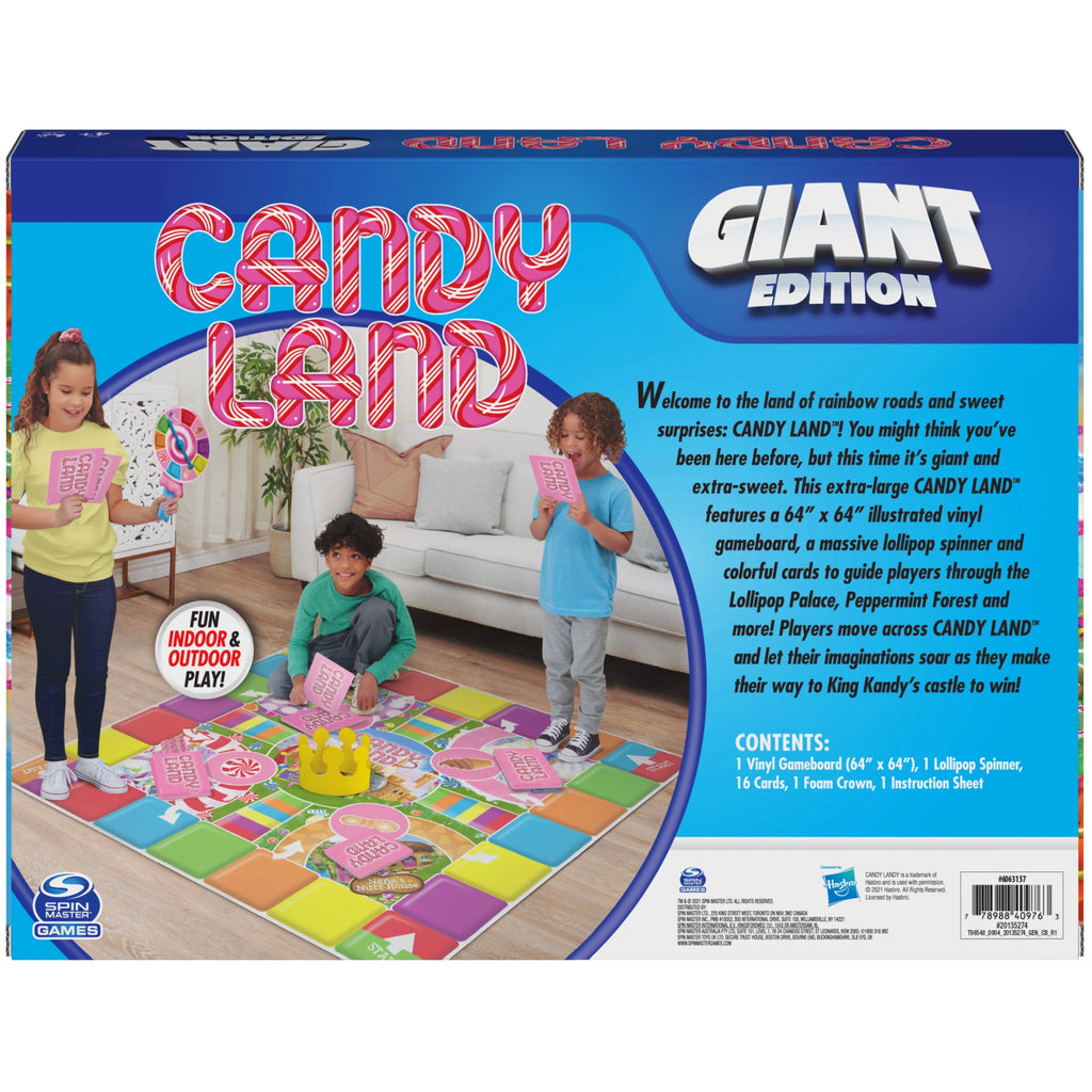 Giant Candy Land Board Game X849
