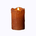 Rust Flameless Candle D560336