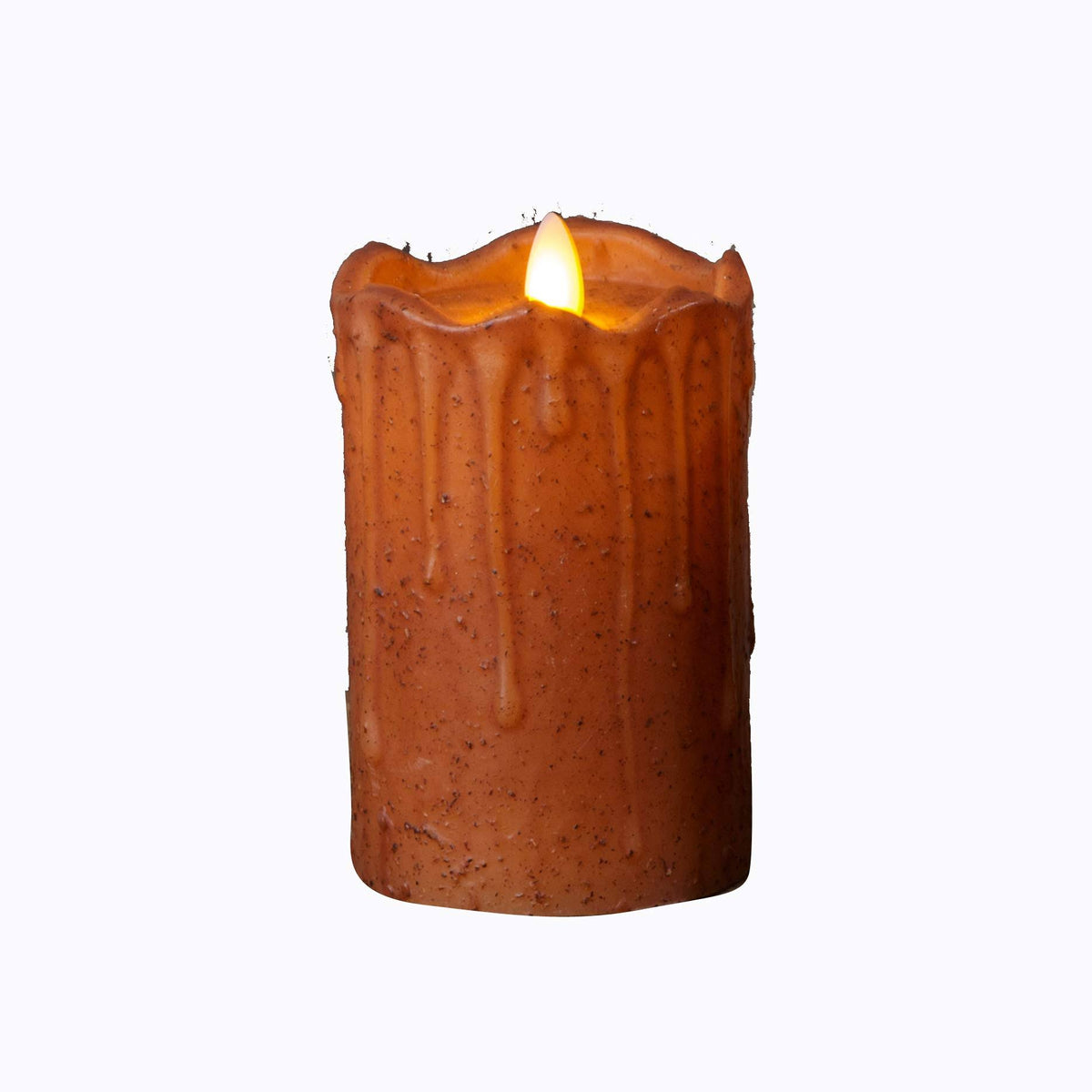 Rust Flameless Candle D560336