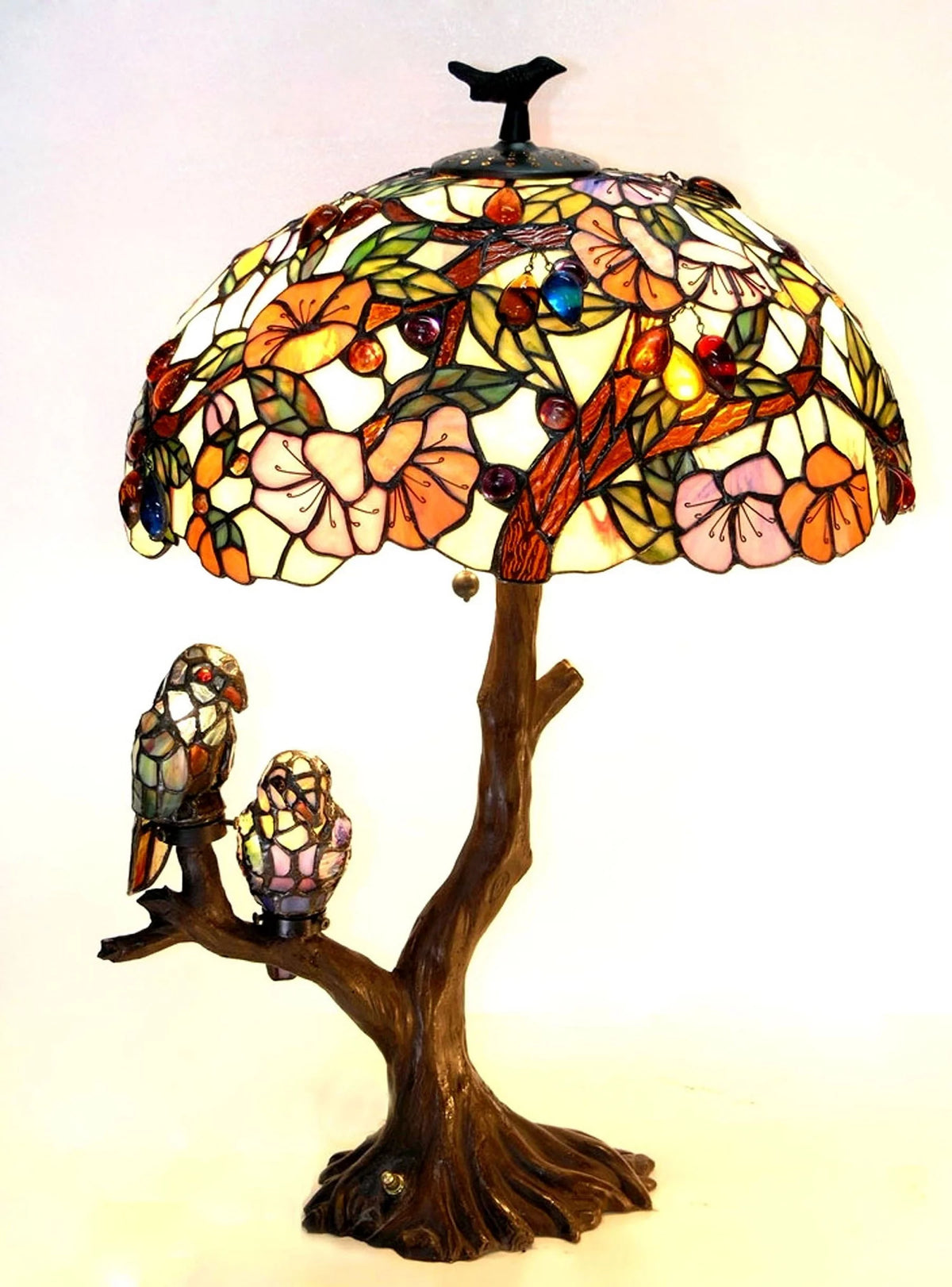 4 Light Table Lamp with 19" Shade Z84152