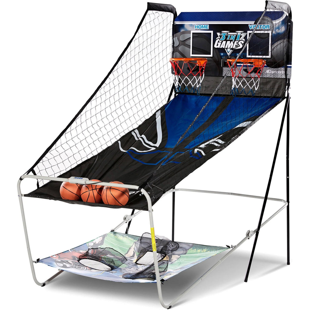 3 in 1 Basketball Football Baseball Game with LED Scoring System T900