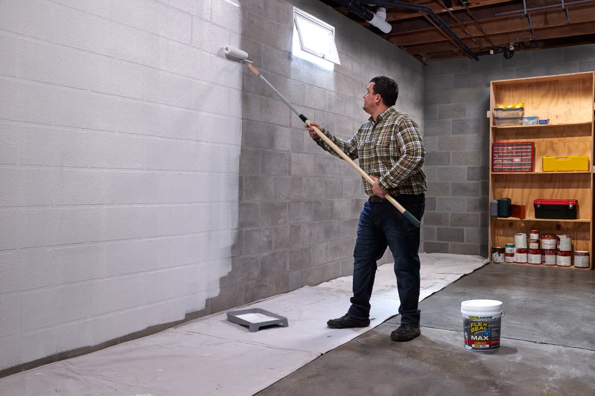 White Liquid Rubber Sealant Coating, 2.5 Gallon L369375