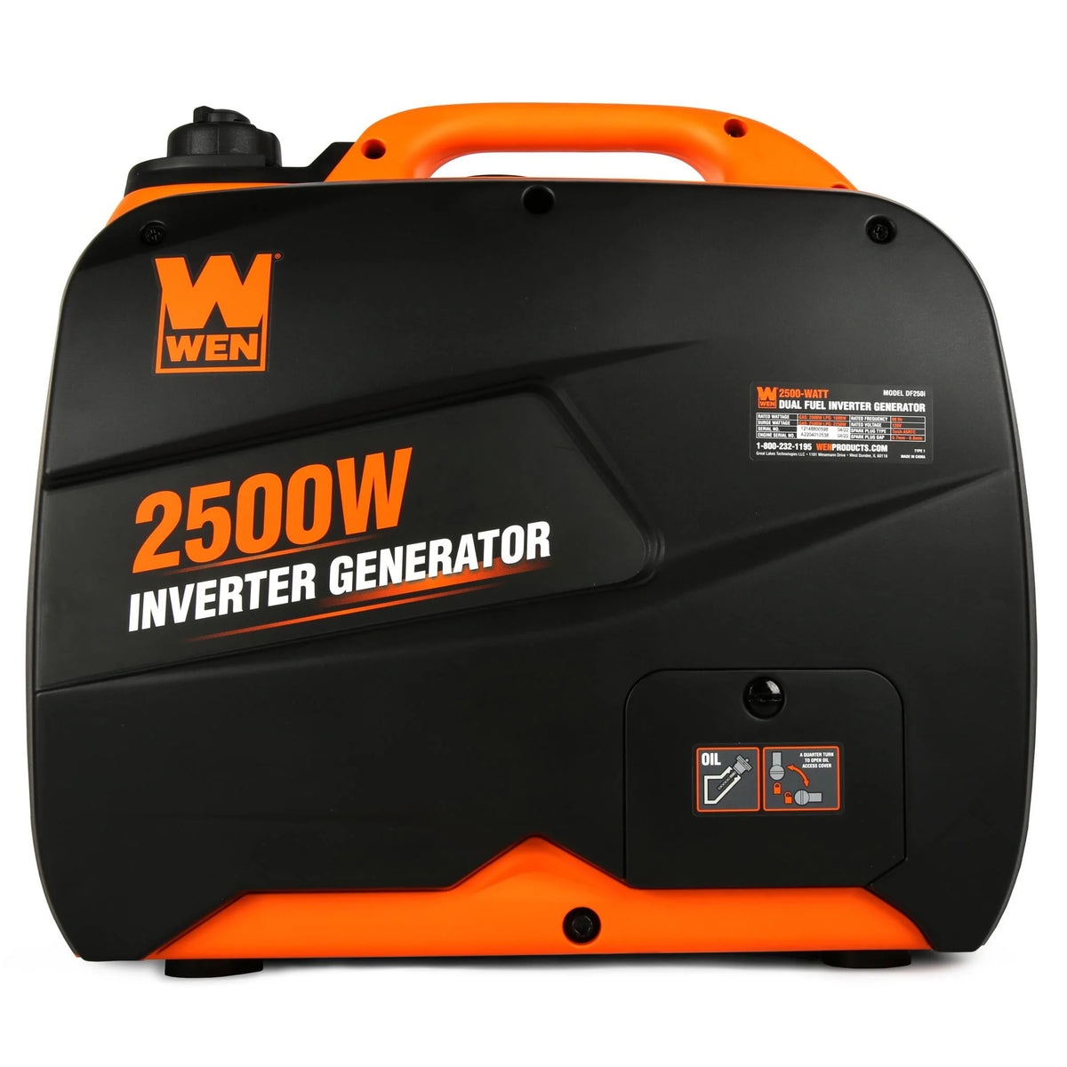 2500-Watt Dual Fuel Inverter Generator S665315