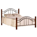 Queen Bed Set with Rails S94028