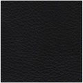 Black Leatherette Arm Chair with Chrome Wire Base O6471