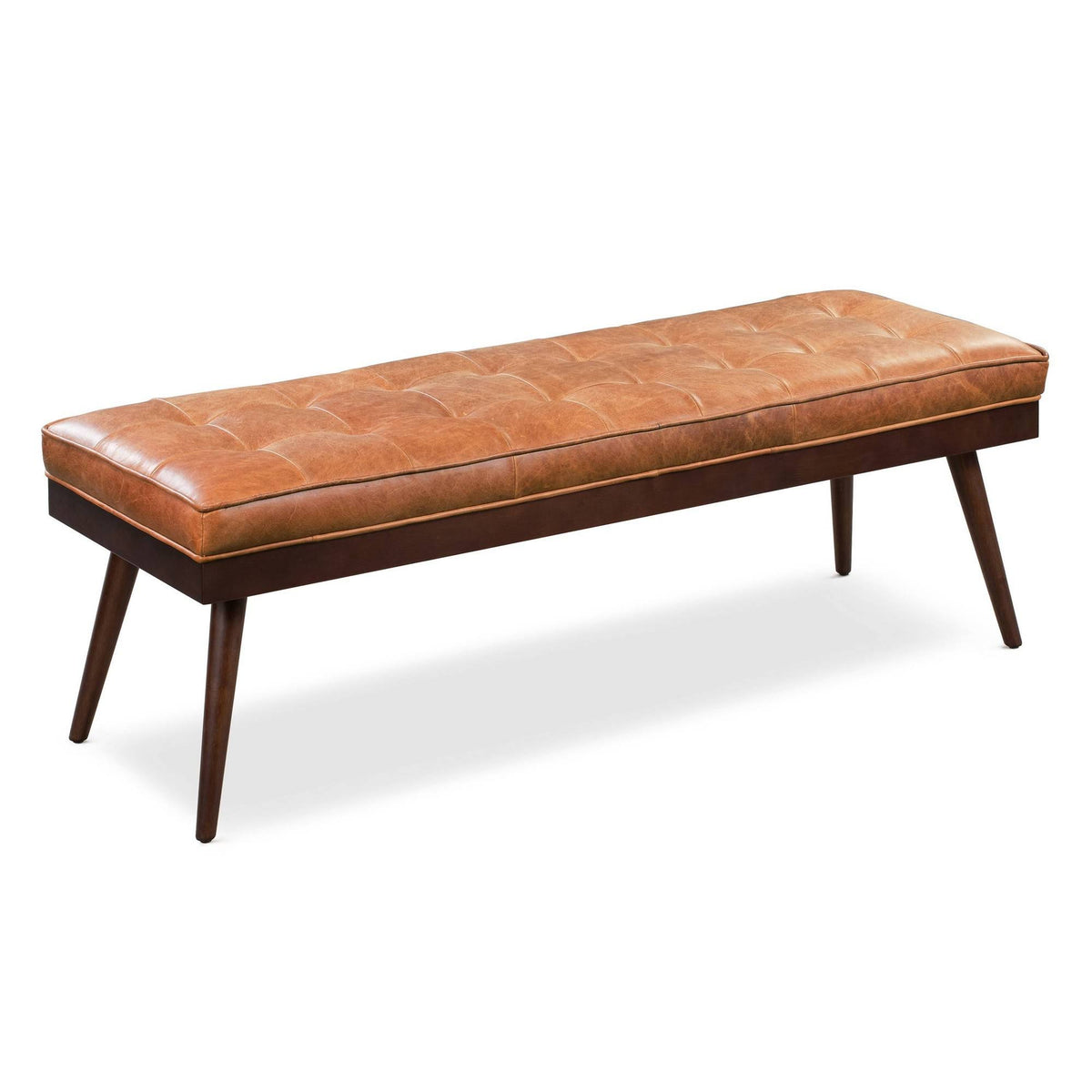 Leather Bench R1357