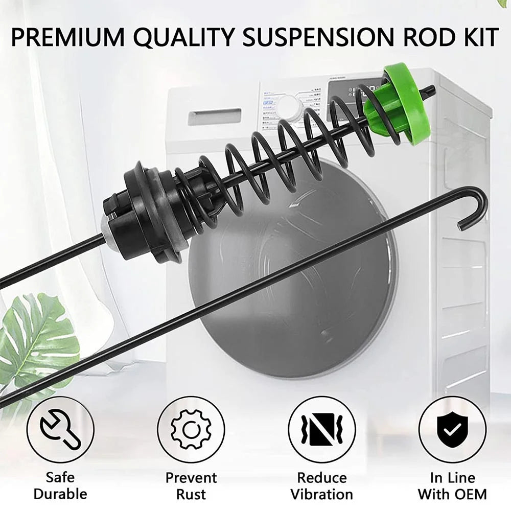 4 Pcs Washer Suspension Rods Kit C9014