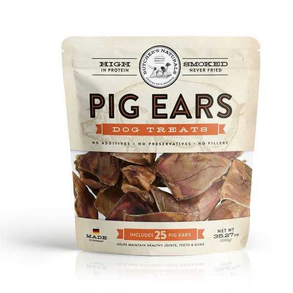Natural Dog Treat Pig Ear U775611