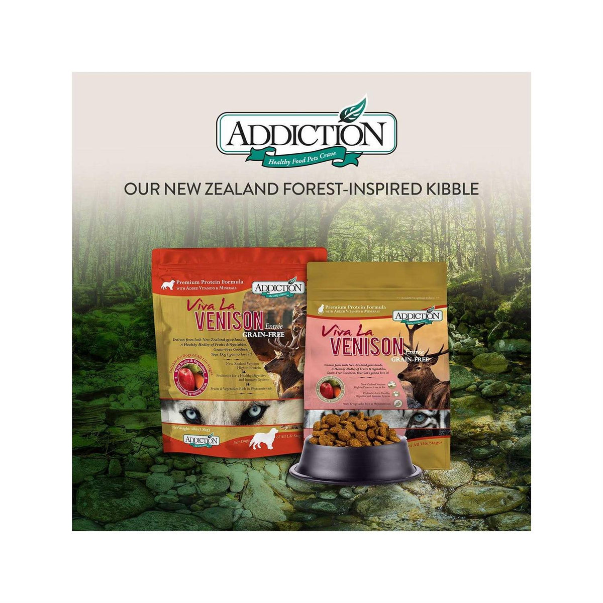 Venison Dry Cat Food K872