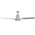 Brushed Nickel Ceiling Fan with Light T70464