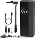 150 PSI Cordless Rechargable Tire Inflator with LED Light, Pack of 2 D108
