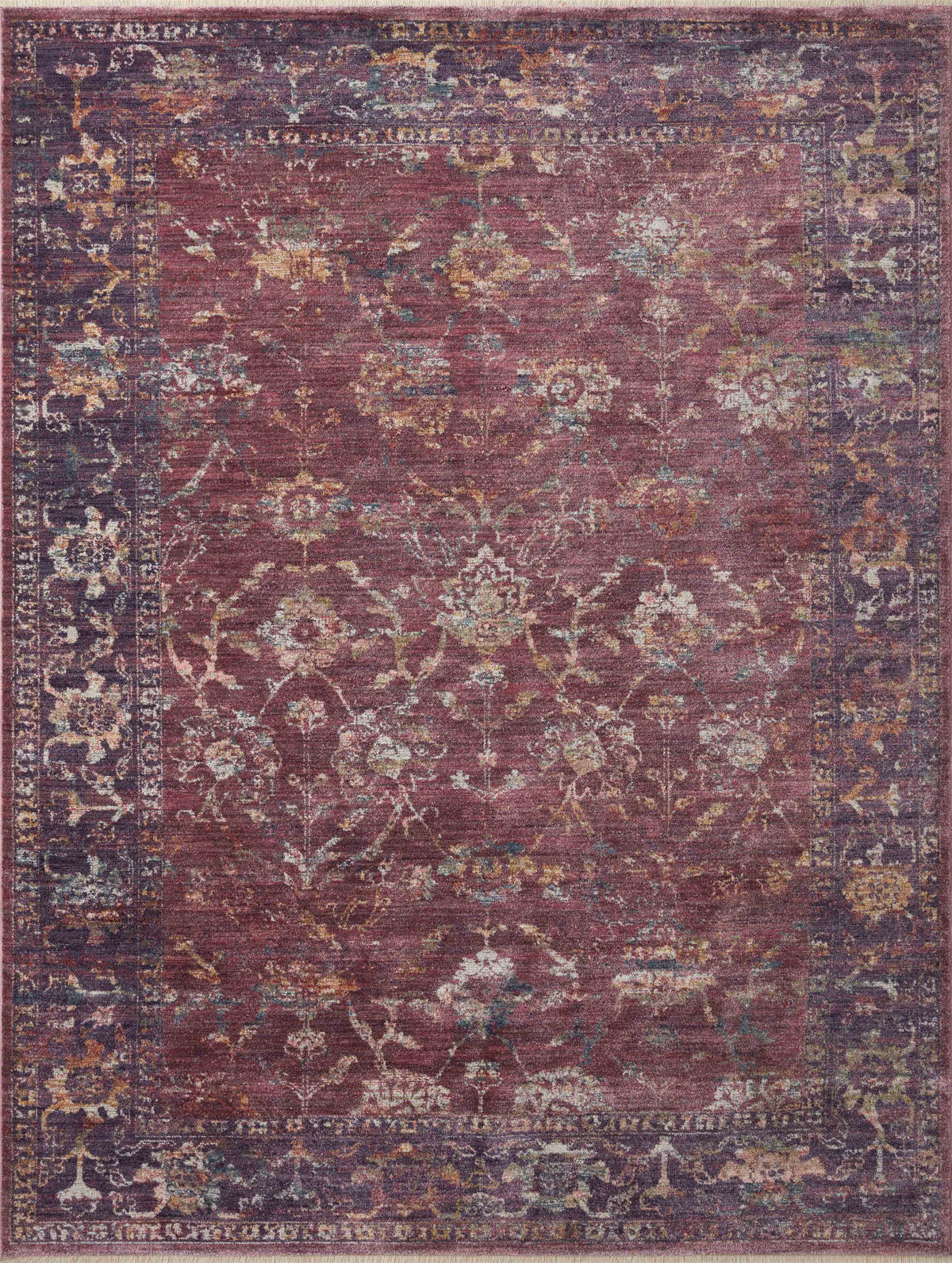 Grape Multi 7'10 x 10' Rug U9202
