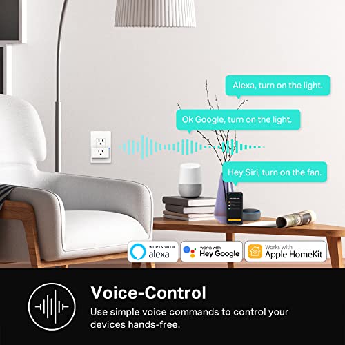 White 15A Smart Plug 4-Pack J11126